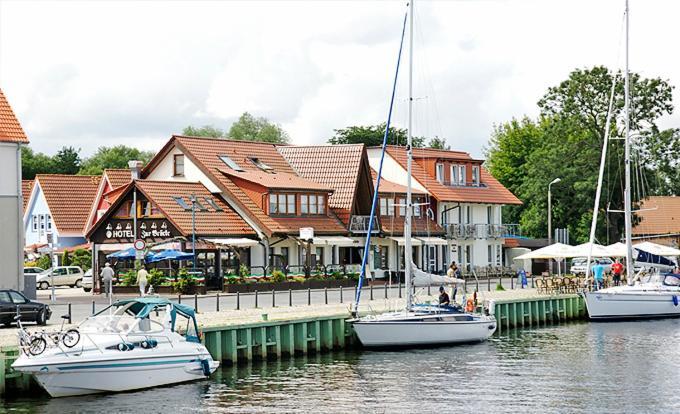 Hotel Zur Bruecke Greifswald Exteriör bild